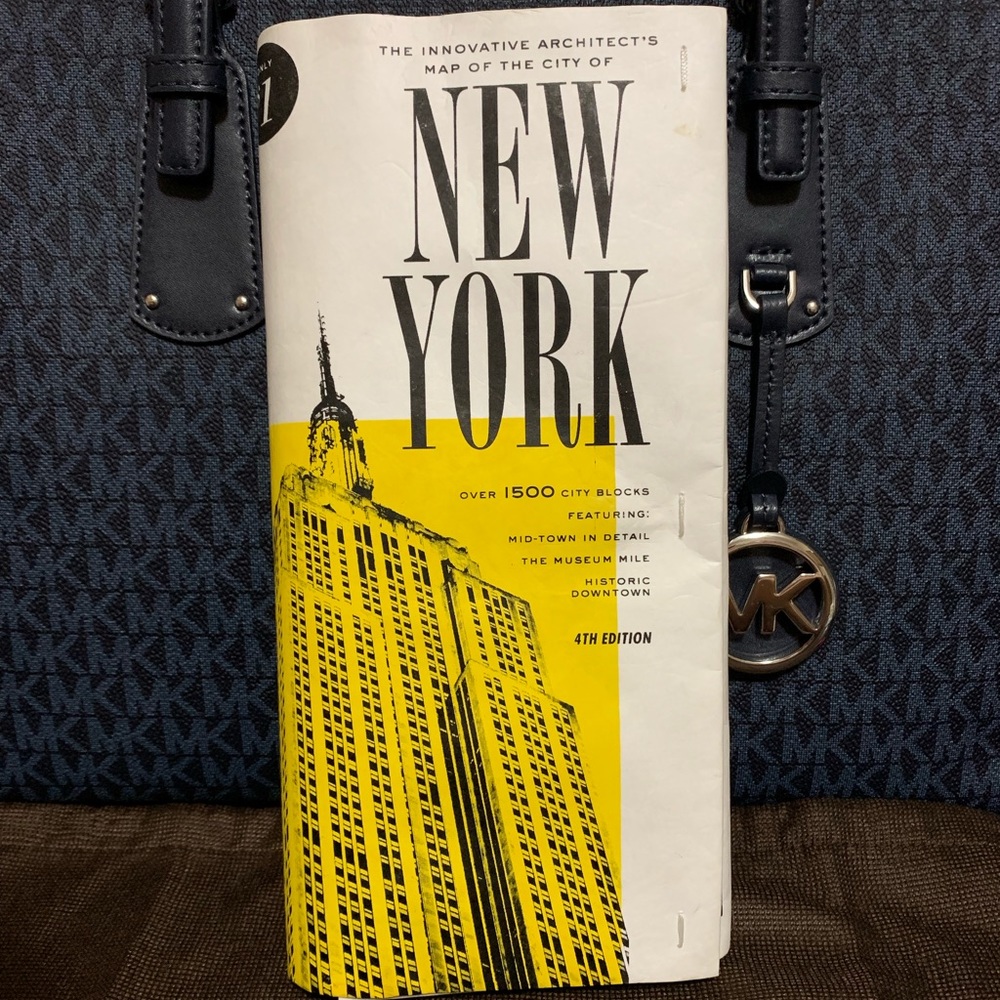 Kate Spade ‘Far From the Tree’ NYC Map Clutch